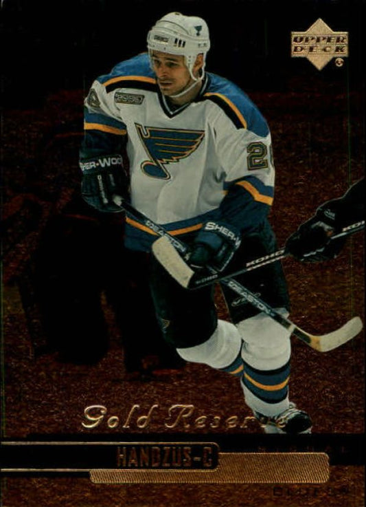 NHL 1999-00 Upper Deck Gold Reserve - No. 286 - hand total