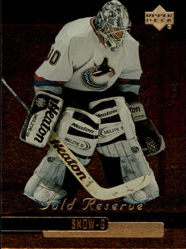 NHL 1999-00 Upper Deck Gold Reserve - No 295 - Snow