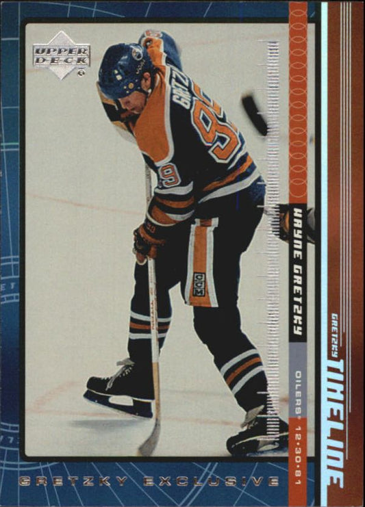 NHL 1999-00 Upper Deck Gretzky Exclusives - No 8 - Gretzky