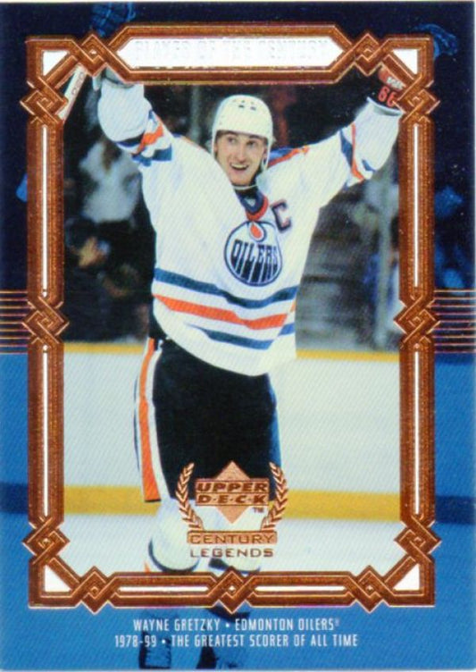 NHL 1999-00 Upper Deck Century Legends Century Collection - No 82 - Wayne Gretzky