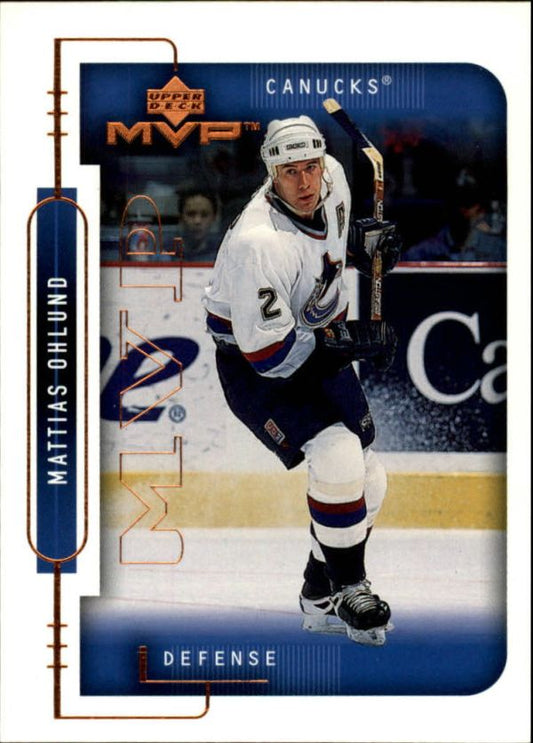 NHL 1999-00 Upper Deck MVP - No. 207 - Mattias Ohlund