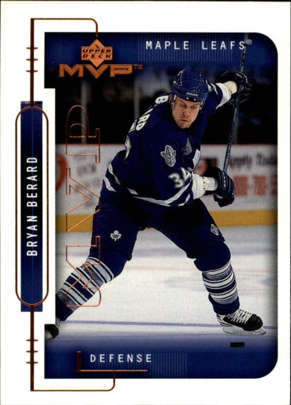 NHL 1999-00 Upper Deck MVP - No. 201 - Bryan Berard