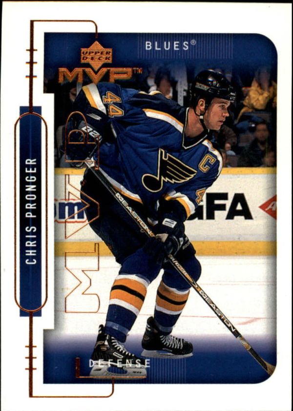 NHL 1999-00 Upper Deck MVP - No. 186 - Chris Pronger