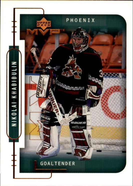 NHL 1999-00 Upper Deck MVP - No. 161 - Nikolai Khabibulin