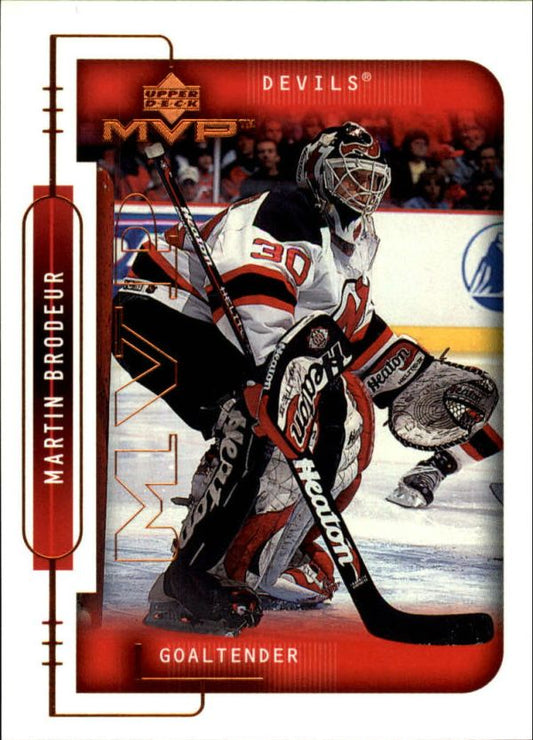 NHL 1999-00 Upper Deck MVP - No. 115 - Martin Brodeur