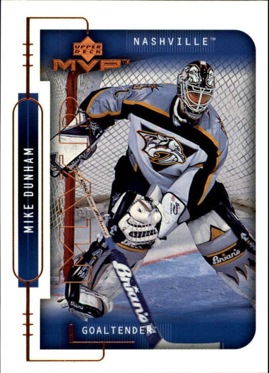 NHL 1999-00 Upper Deck MVP - No 113 - Mike Dunham