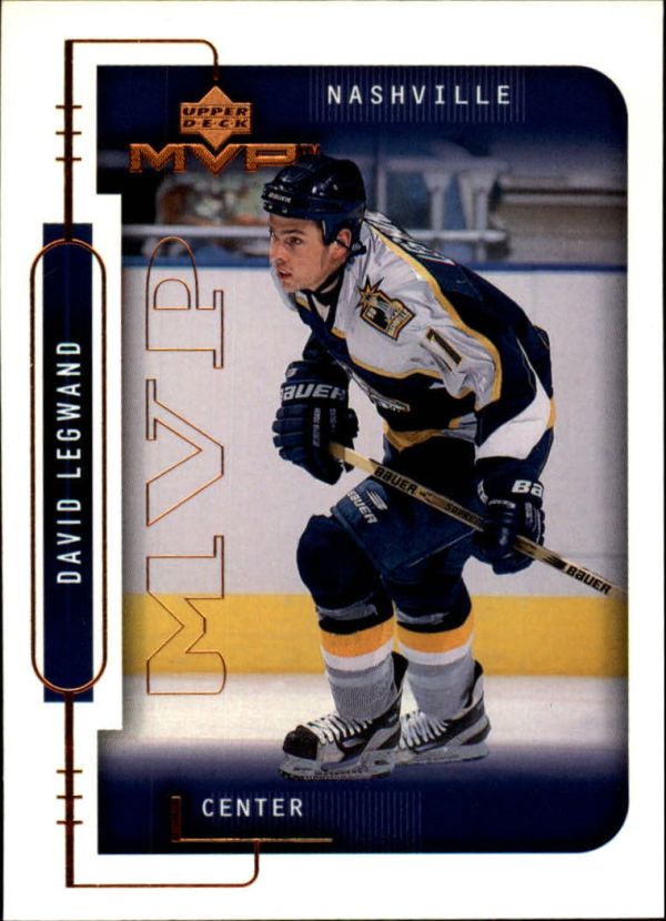 NHL 1999-00 Upper Deck MVP - No 110 - David Legwand