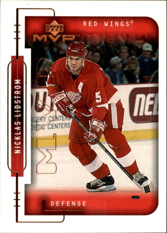 NHL 1999-00 Upper Deck MVP - No 72 - Nicklas Lidstrom