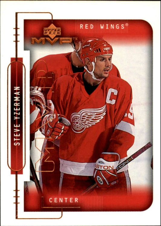 NHL 1999-00 Upper Deck MVP - No 69 - Steve Yzerman