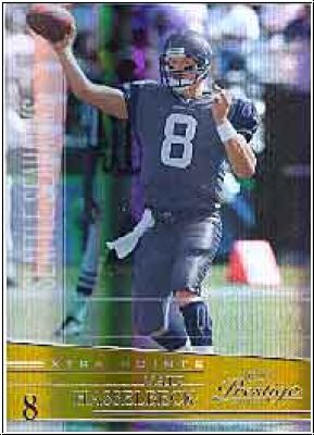 NFL 2006 Playoff Prestige Xtra Points Gold - No 132 - Hasselbeck