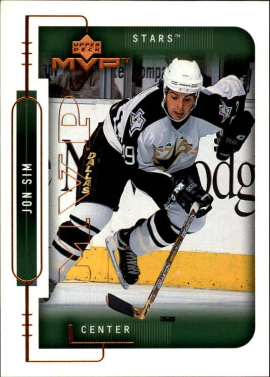 NHL 1999-00 Upper Deck MVP - No 66 - Jon Sim