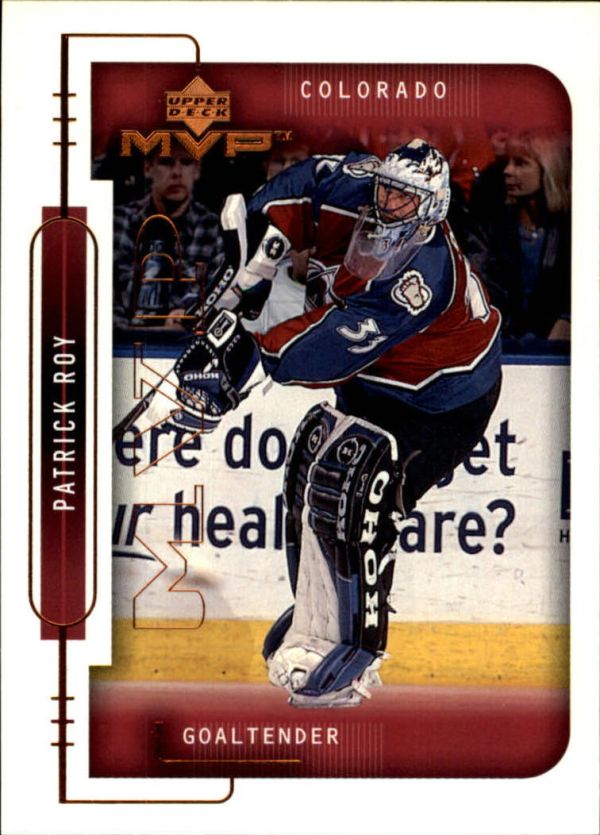 NHL 1999-00 Upper Deck MVP - No. 55 - Patrick Roy