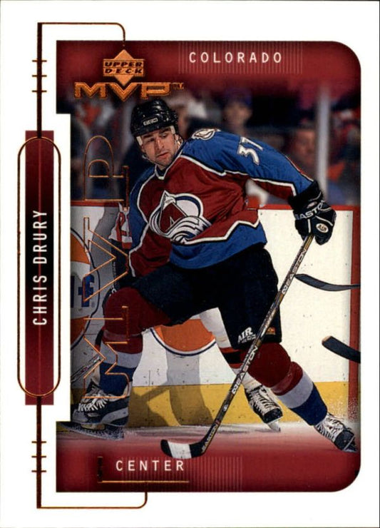 NHL 1999-00 Upper Deck MVP - No. 54 - Chris Drury