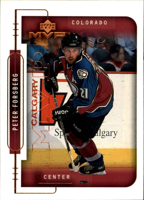 NHL 1999-00 Upper Deck MVP - No. 52 - Peter Forsberg