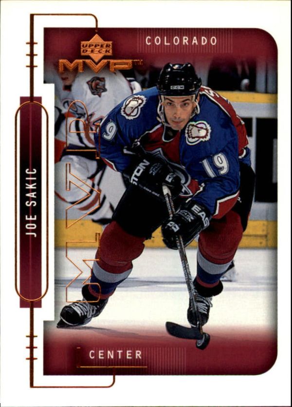 NHL 1999-00 Upper Deck MVP - No. 51 - Joe Sakic