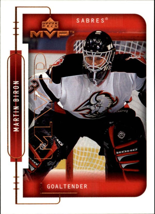 NHL 1999-00 Upper Deck MVP - No. 25 - Martin Biron