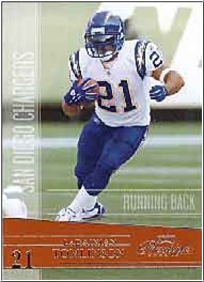 NFL 2006 Playoff Prestige - No 125 - Ladainian Tomlinson