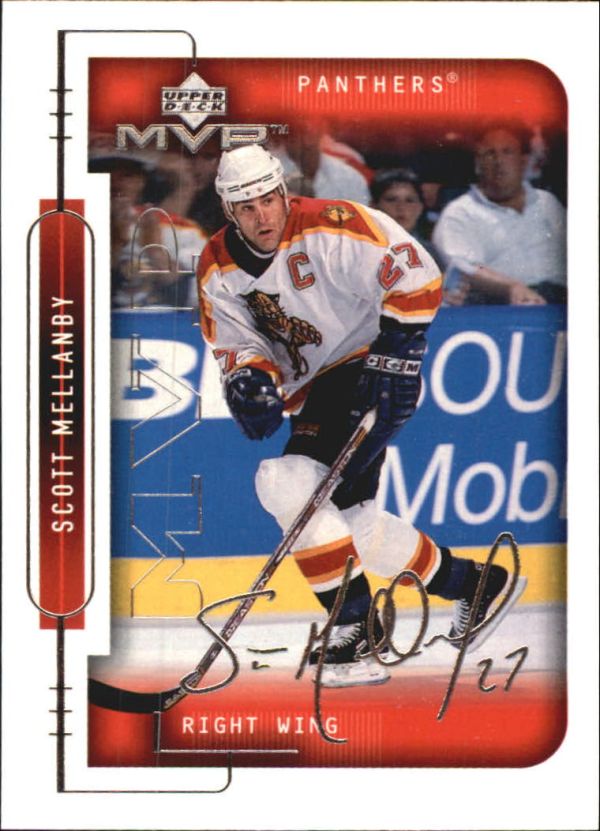 NHL 1999-00 Upper Deck MVP Silver Script - No 90 - Mellanby