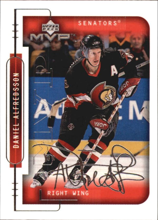 NHL 1999-00 Upper Deck MVP Silver Script - No 140 - Alfredsson