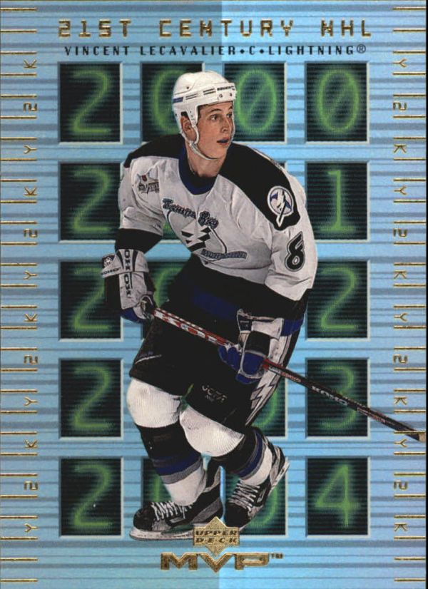 NHL 1999-00 Upper Deck MVP 21st Century NHL - No 21st-5 - Vincent Lecavalier