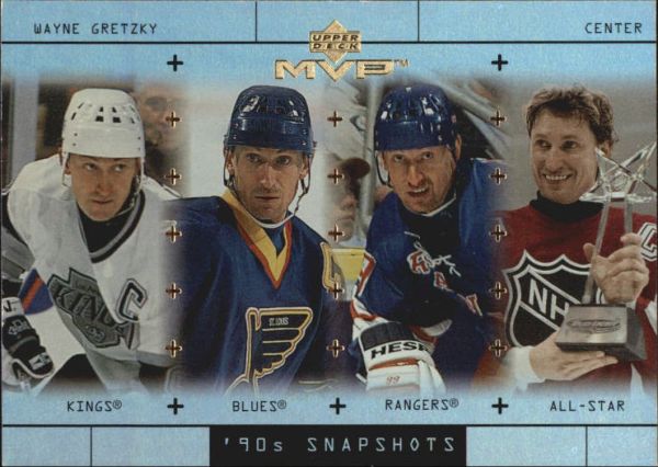 NHL 1999-00 Upper Deck MVP 90's Snapshots - No S1 - Wayne Gretzky