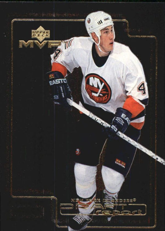 NHL 1999-00 Upper Deck MVP Draft Report - No DR4 - Eric Brewer