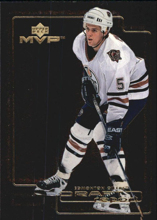 NHL 1999-00 Upper Deck MVP Draft Report - No DR9 - Tom Poti