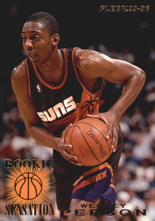 NBA 1995-96 Fleer European - No 218 - Wesley Person
