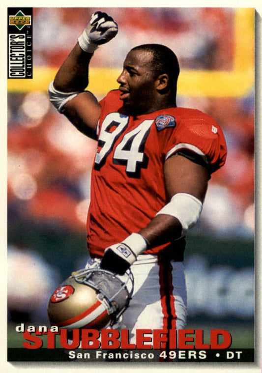 NFL 1995 Collector's Choice - No 218 - Dana Stubblefield