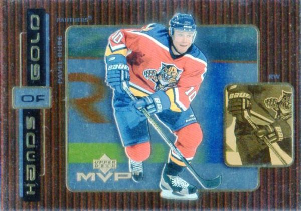 NHL 1999-00 Upper Deck MVP Hands of Gold - No H3 - Pavel Bure