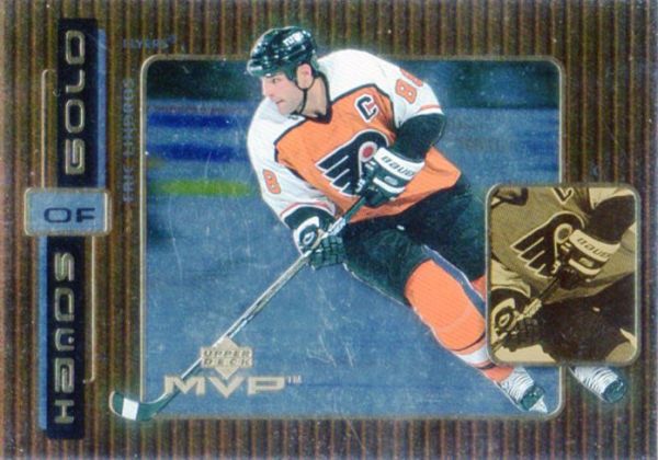 NHL 1999-00 Upper Deck MVP Hands of Gold - No H7 - Eric Lindros