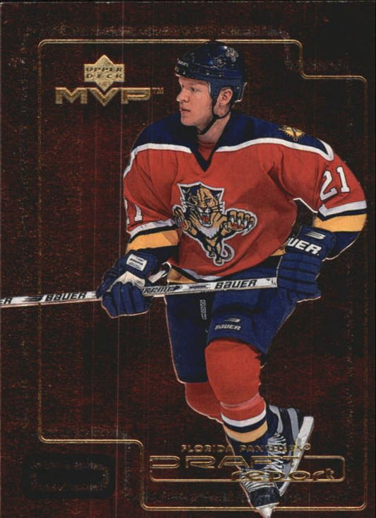 NHL 1999-00 Upper Deck MVP Draft Report - No DR8 - Mark Parrish