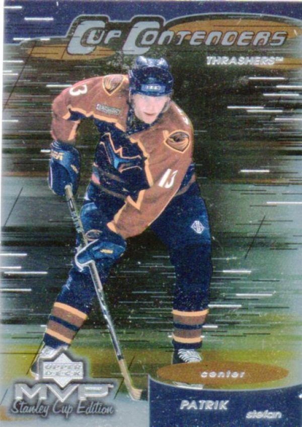 NHL 1999-00 Upper Deck MVP SC Edition Cup Contenders - No CC1 - Patrik Stefan