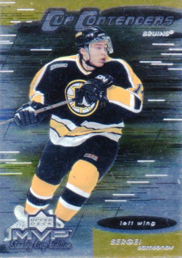 NHL 1999-00 Upper Deck MVP SC Edition Cup Contenders - No CC2 - Sergei Samsonov