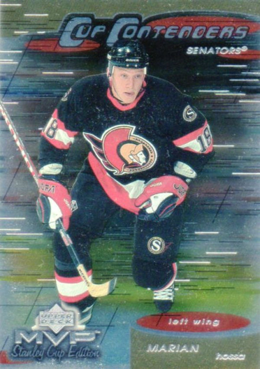 NHL 1999-00 Upper Deck MVP SC Edition Cup Contenders - No CC7 - Marian Hossa