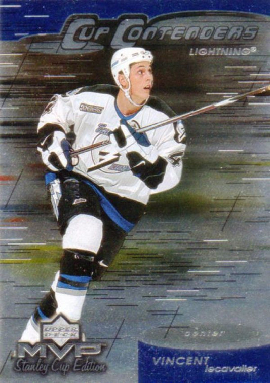 NHL 1999-00 Upper Deck MVP SC Edition Cup Contenders - No CC9 - Vincent Lecavalier