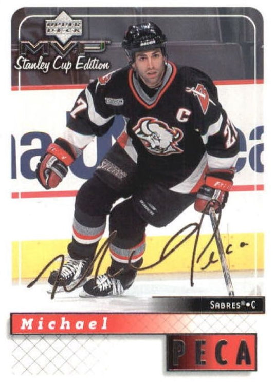 NHL 1999-00 Upper Deck MVP SC Edition Silver Script - No 27 - Michael Peca