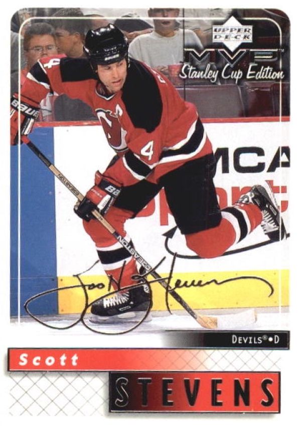 NHL 1999-00 Upper Deck MVP SC Edition Silver Script - No 105 - Scott Stevens