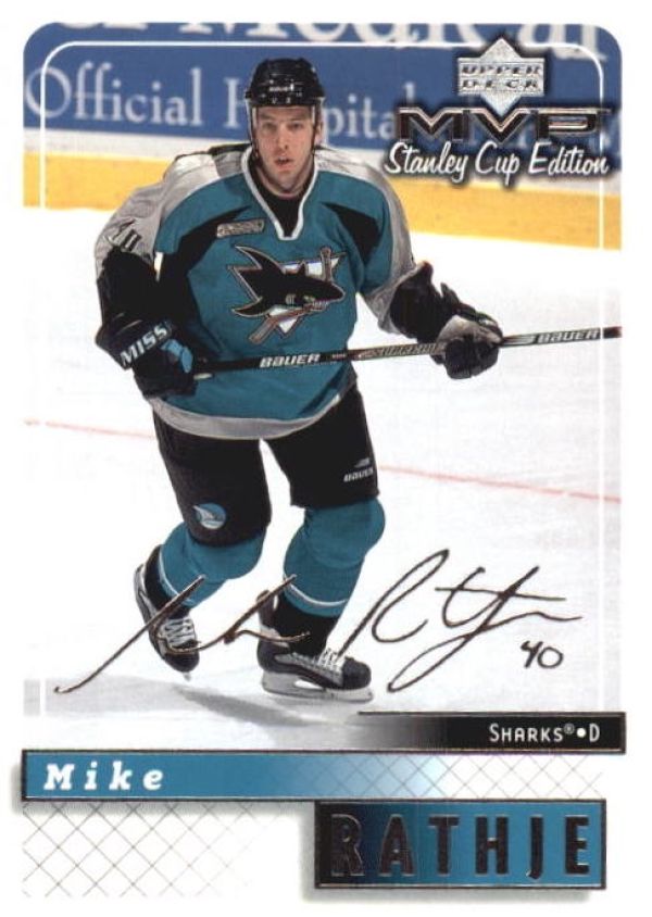 NHL 1999-00 Upper Deck MVP SC Edition Silver Script - No 157 - Mike Rathje