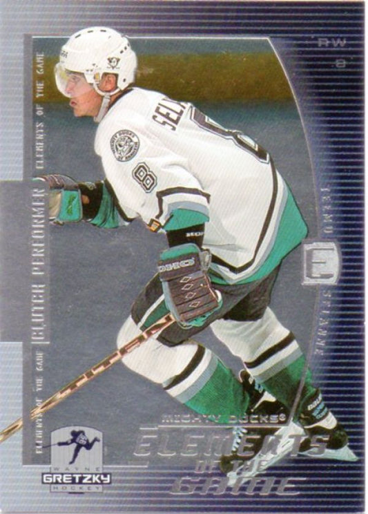NHL 1999-00 Wayne Gretzky Hockey Elements of the Game - No EG-1 - Teemu Selanne