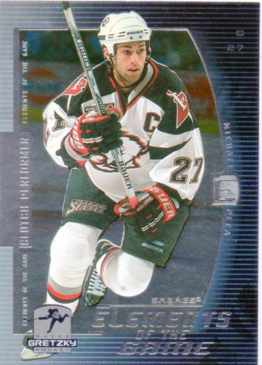 NHL 1999-00 Wayne Gretzky Hockey Elements of the Game - No EG-2 - Mike Peca
