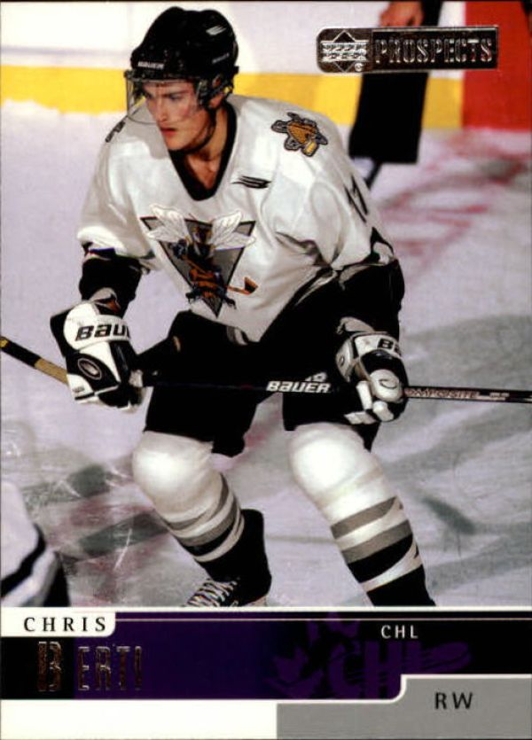 NHL 1999-00 UD Prospects - No 15 - Chris Berti