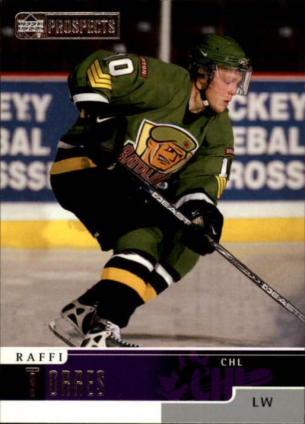 NHL 1999-00 UD Prospects - No 23 - Raffi Torres