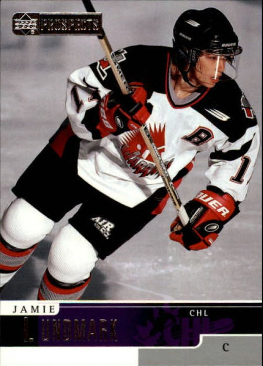 NHL 1999-00 UD Prospects - No 27 - Jamie Lundmark