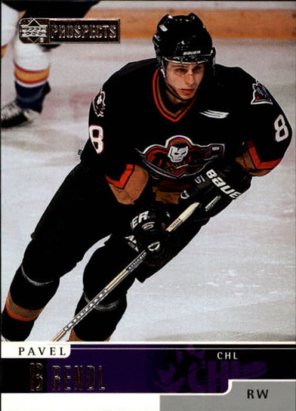 NHL 1999-00 UD Prospects - No 33 - Pavel Brendl