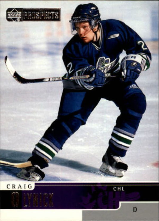 NHL 1999-00 UD Prospects - No. 41 - Craig Olynick