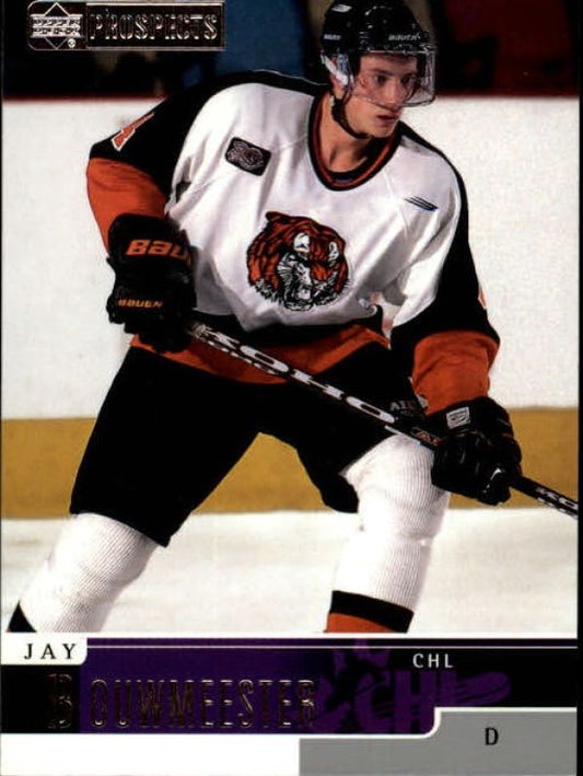 NHL 1999-00 UD Prospects - No 50 - Jay Bouwmeester