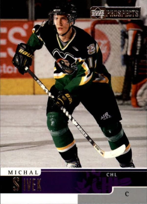 NHL 1999-00 UD Prospects - No 59 - Michal Sivek