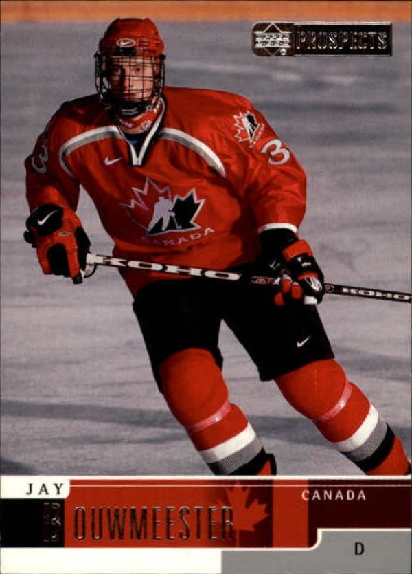 NHL 1999-00 UD Prospects - No 74 - Jay Bouwmeester