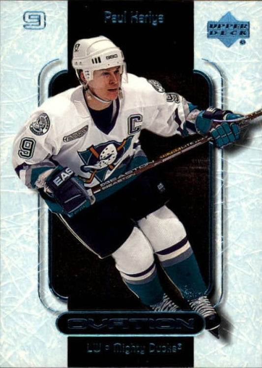 NHL 1999-00 Upper Deck Ovation - No 1 - Paul Kariya